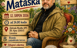 Pozvánka na křeslo pro hoste: herce Davida Matáska